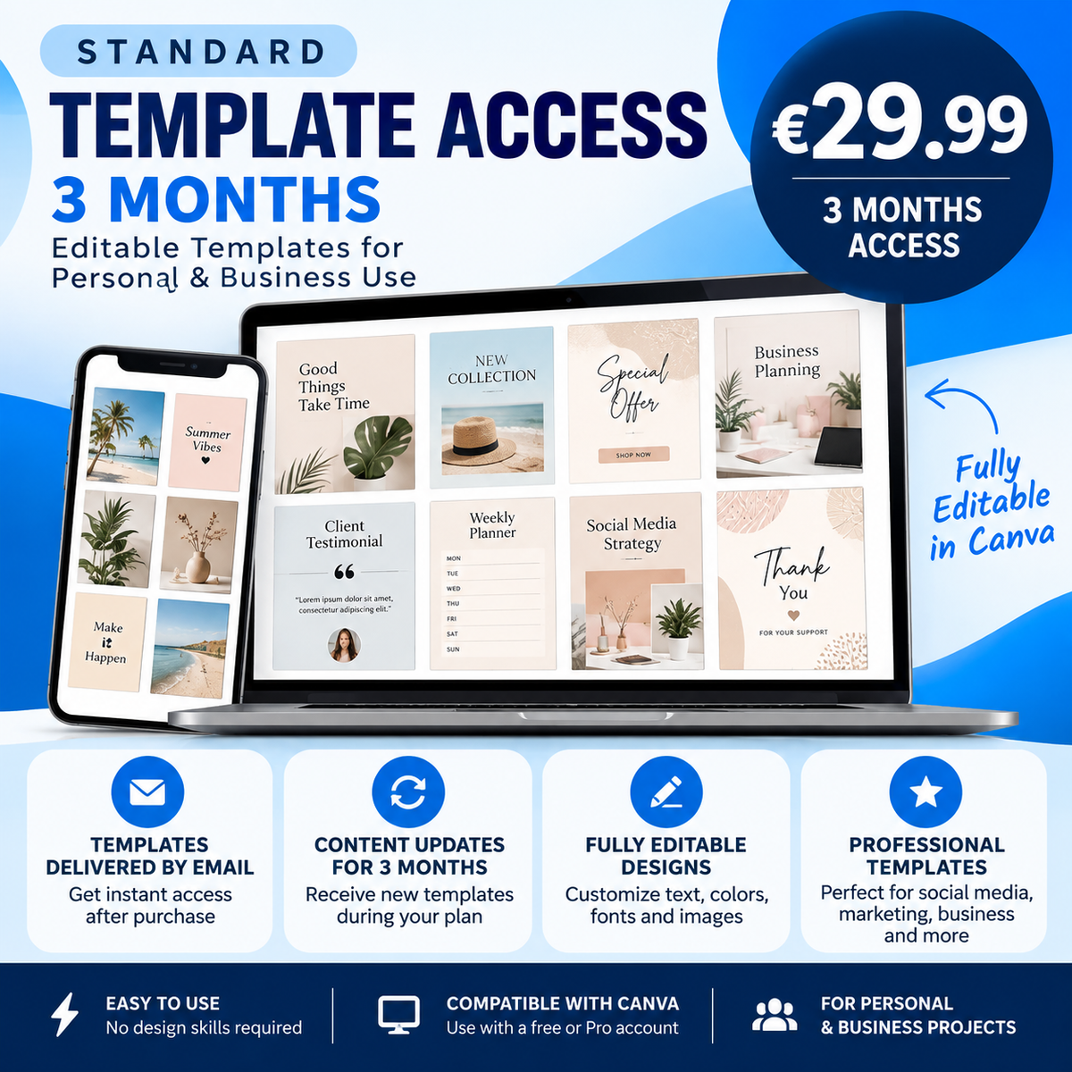 Standard Template – 3 Months