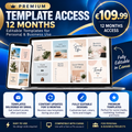 Premium Template 12 Months